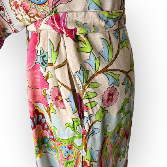 ZARA Printed Kimono with Belt - Picture 10 of 13